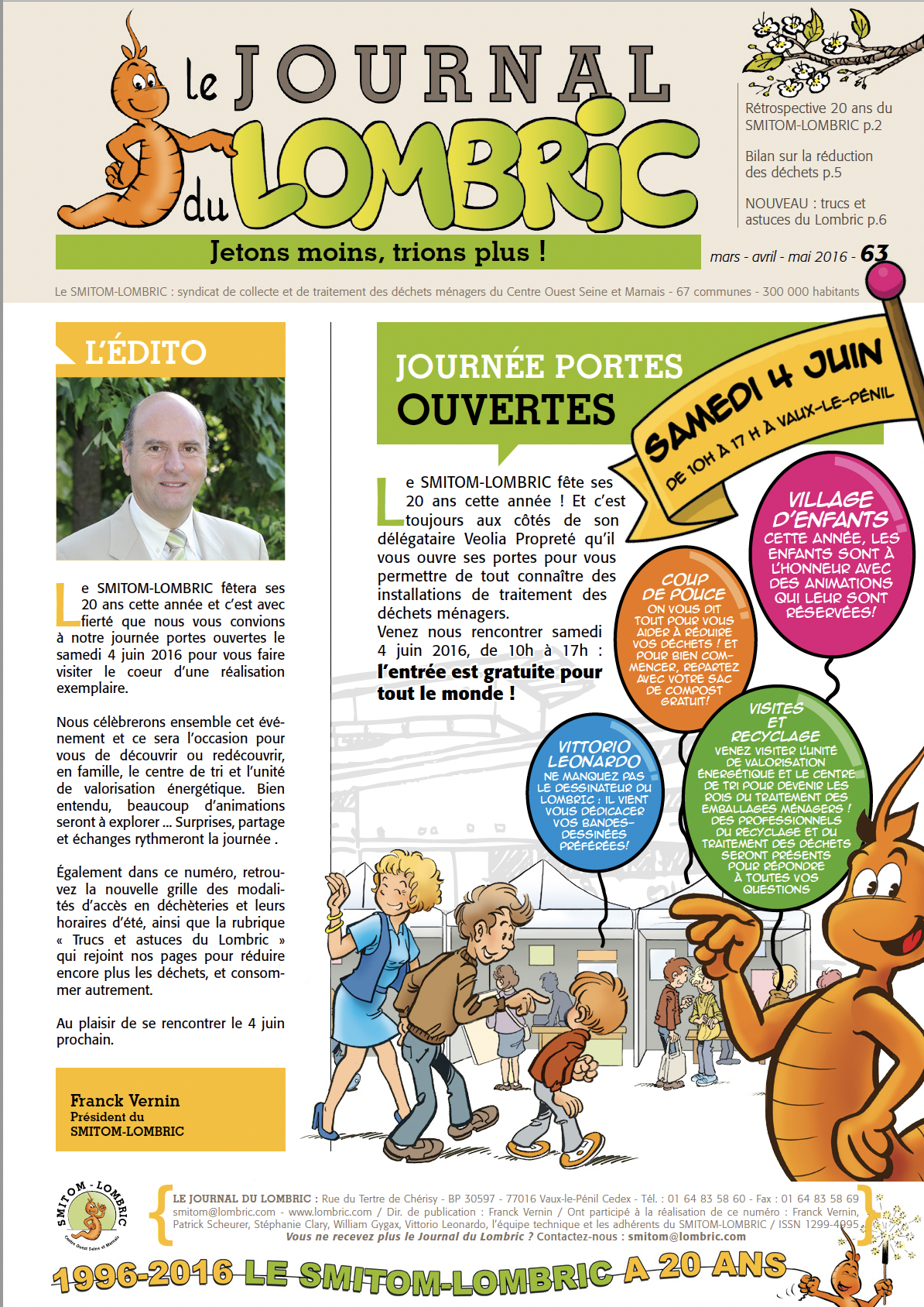 Journal du Lombric N°63